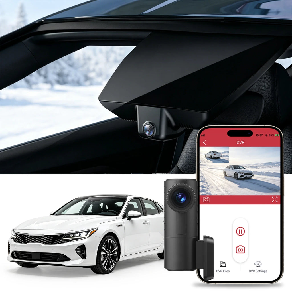 kia k5 dash cam install