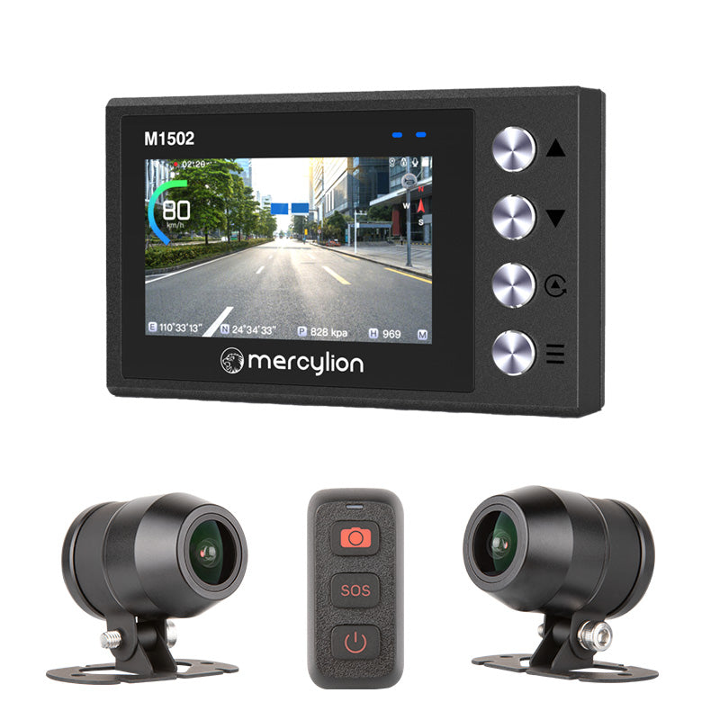 Mercylion M1502 Dash Camera for Motorcycle