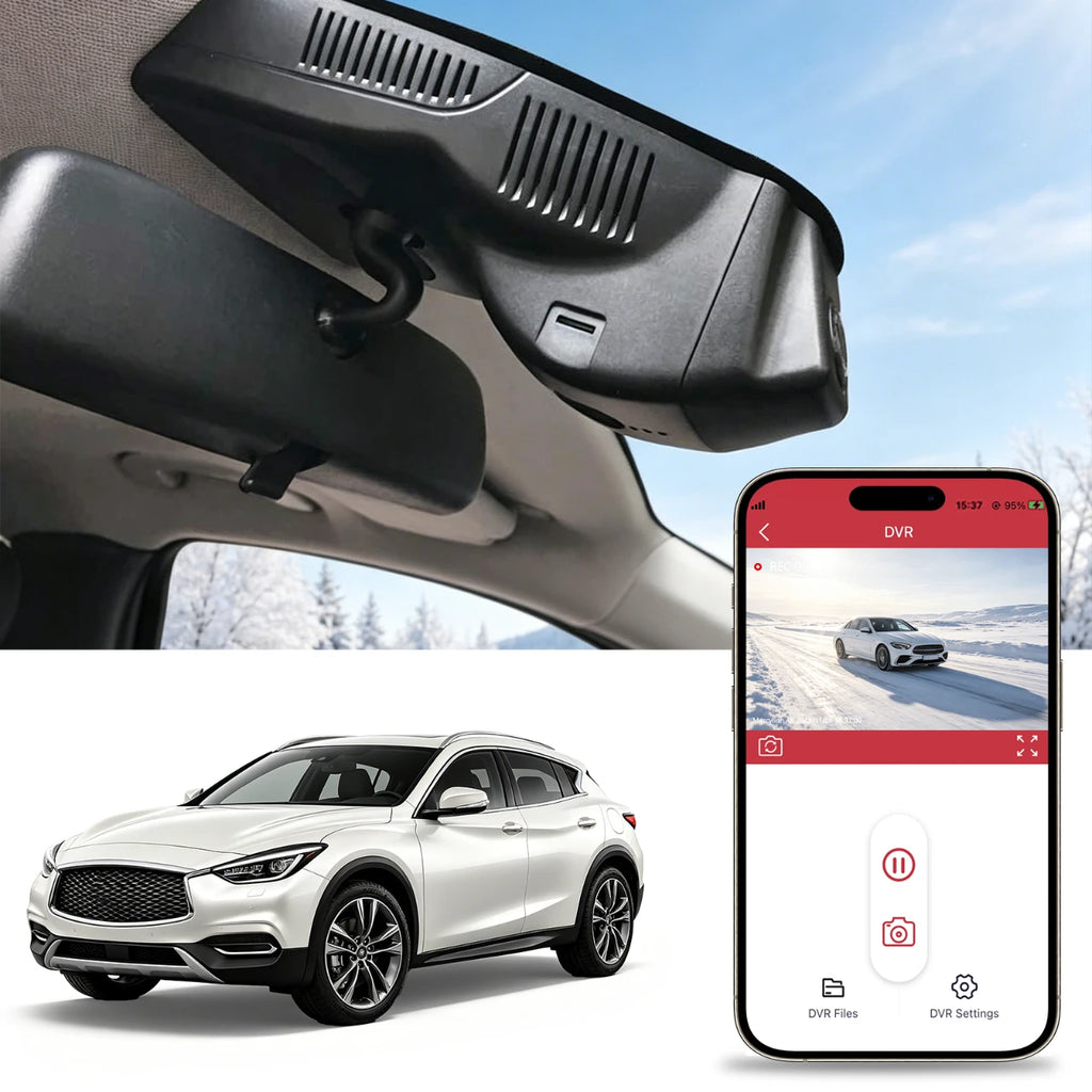 infiniti qx30 dash cam