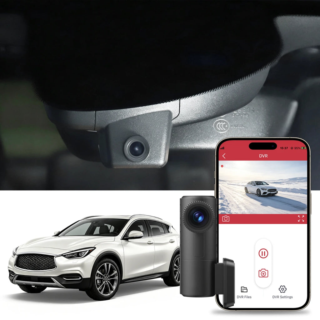 infiniti q60 dash cam