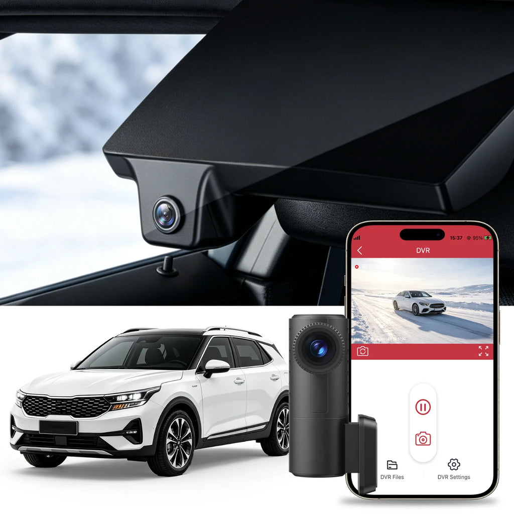 kia seltos dash cam