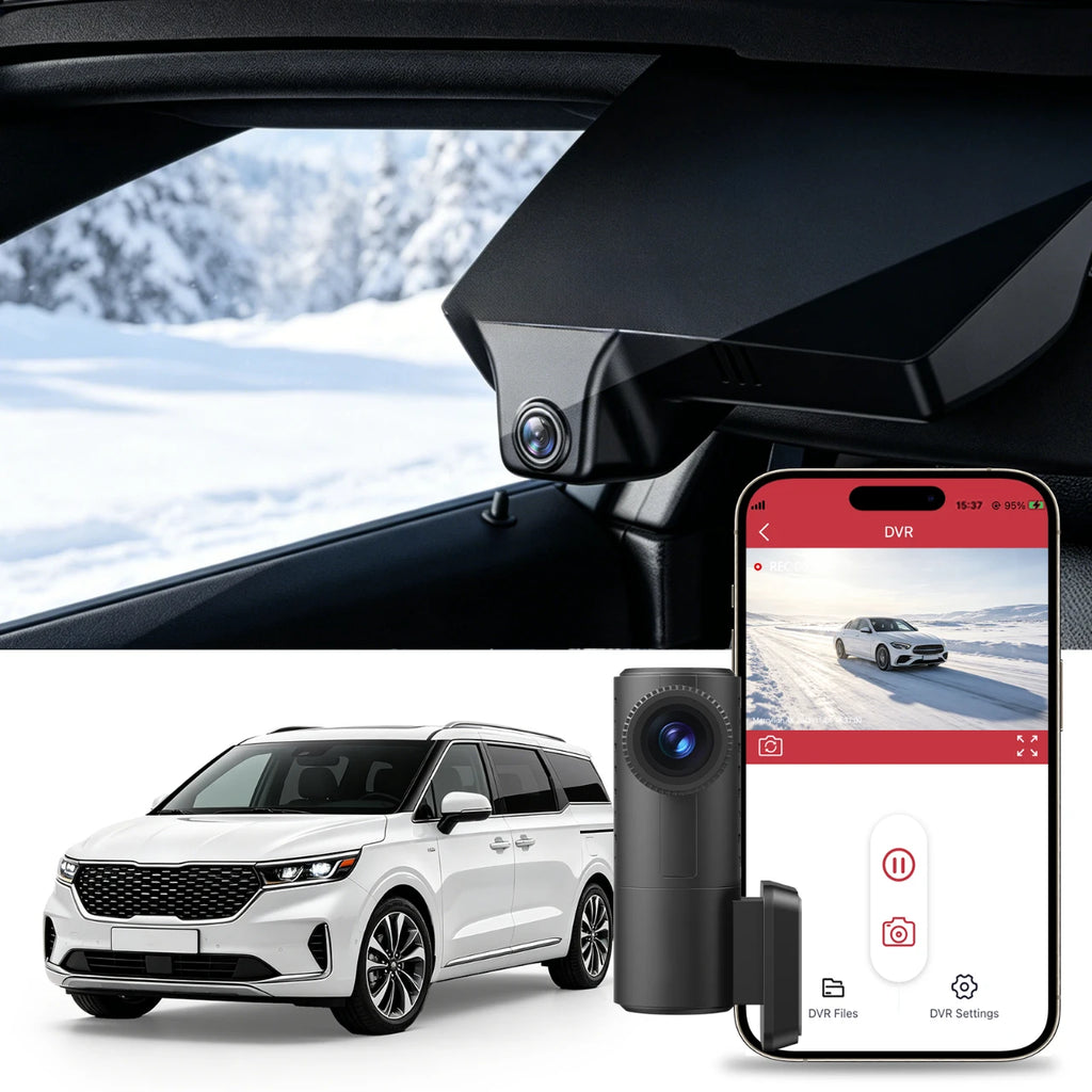 kia carnival hybrid dash cam