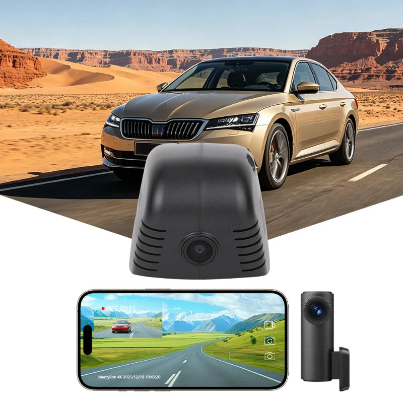 skoda superb dash cam