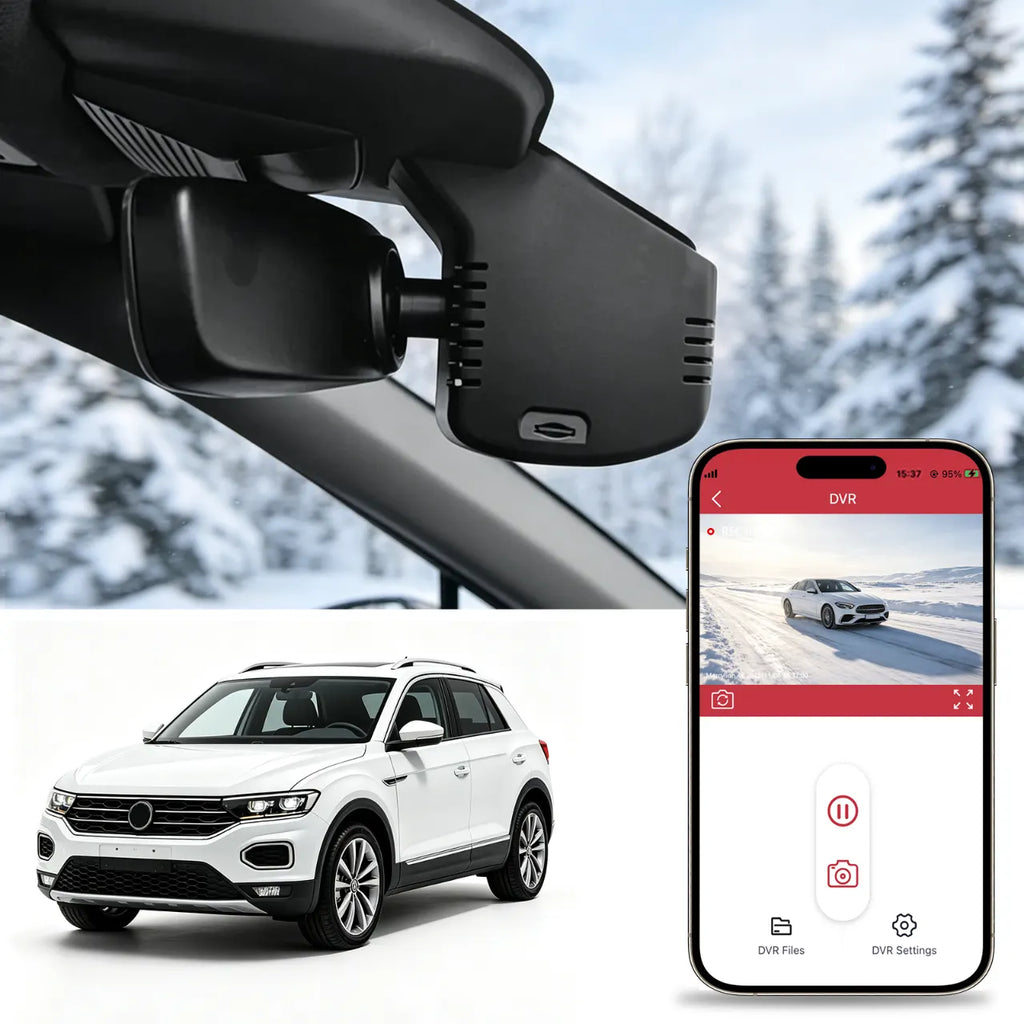 volkswagen tiguan front rear dash cam