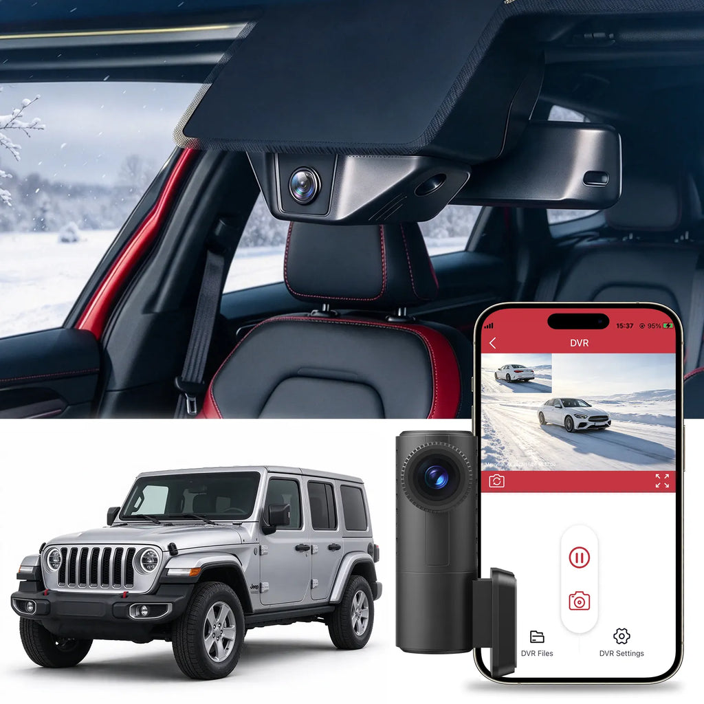 jeep wrangler jl dash camera