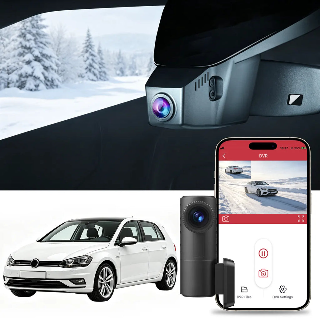 vw golf gti mk7 mk8 dash cam