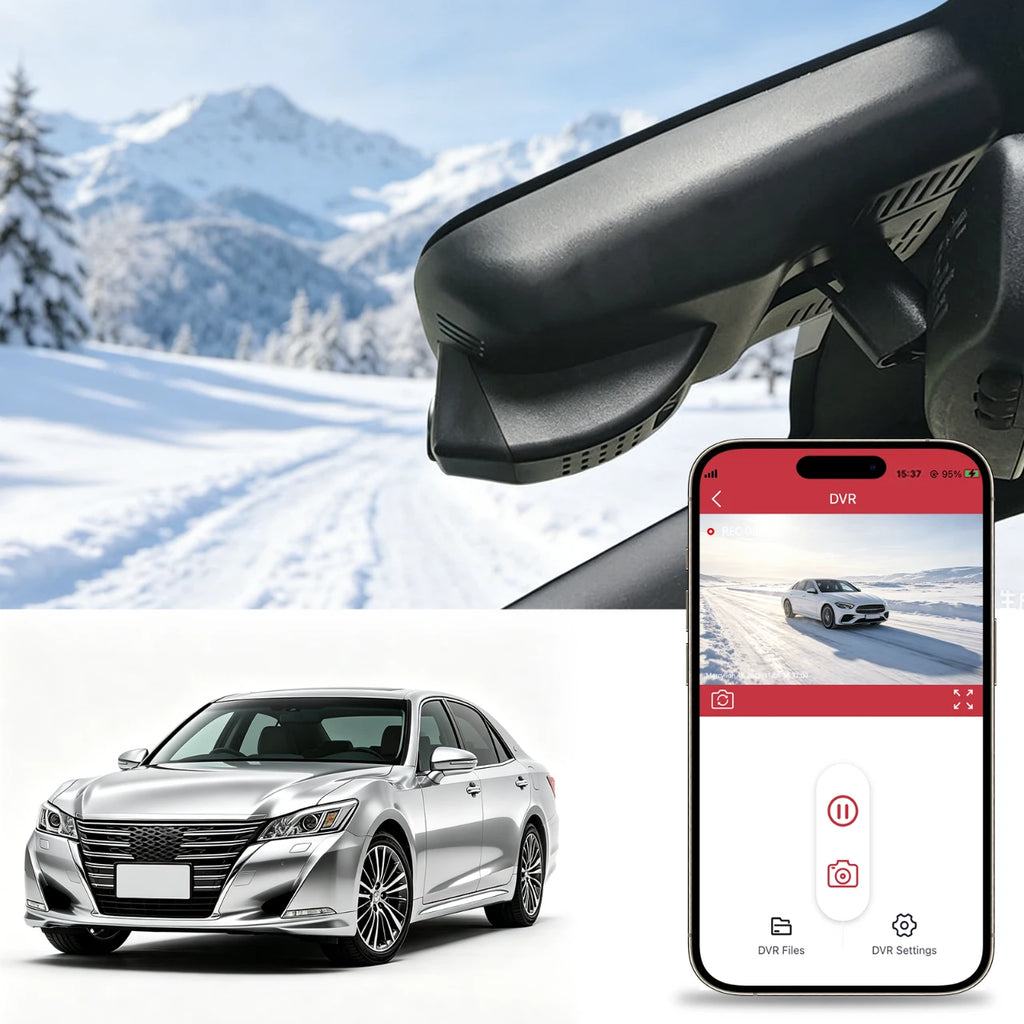 toyota crown dash cam