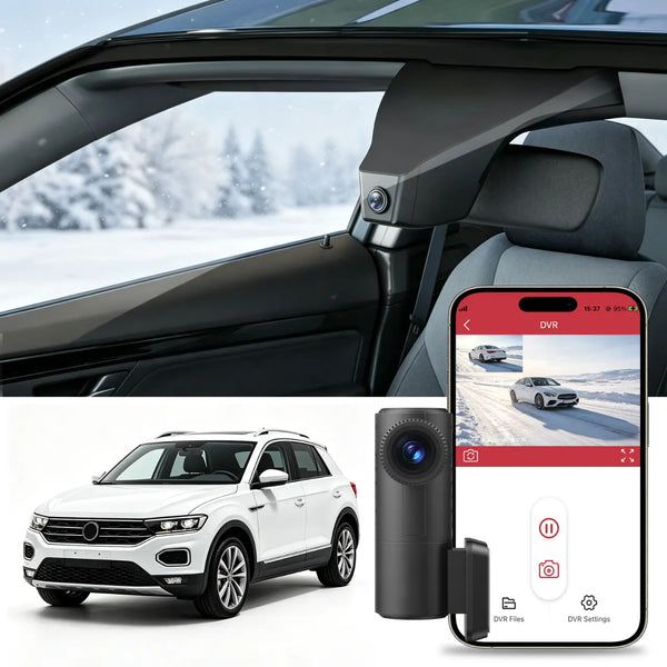 volkswagen t-cross dash cam