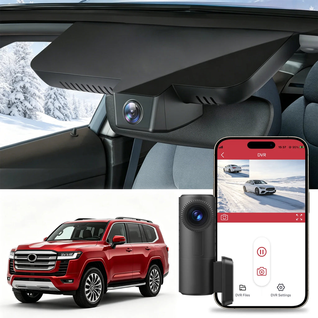 toyota sequoia dash cam install