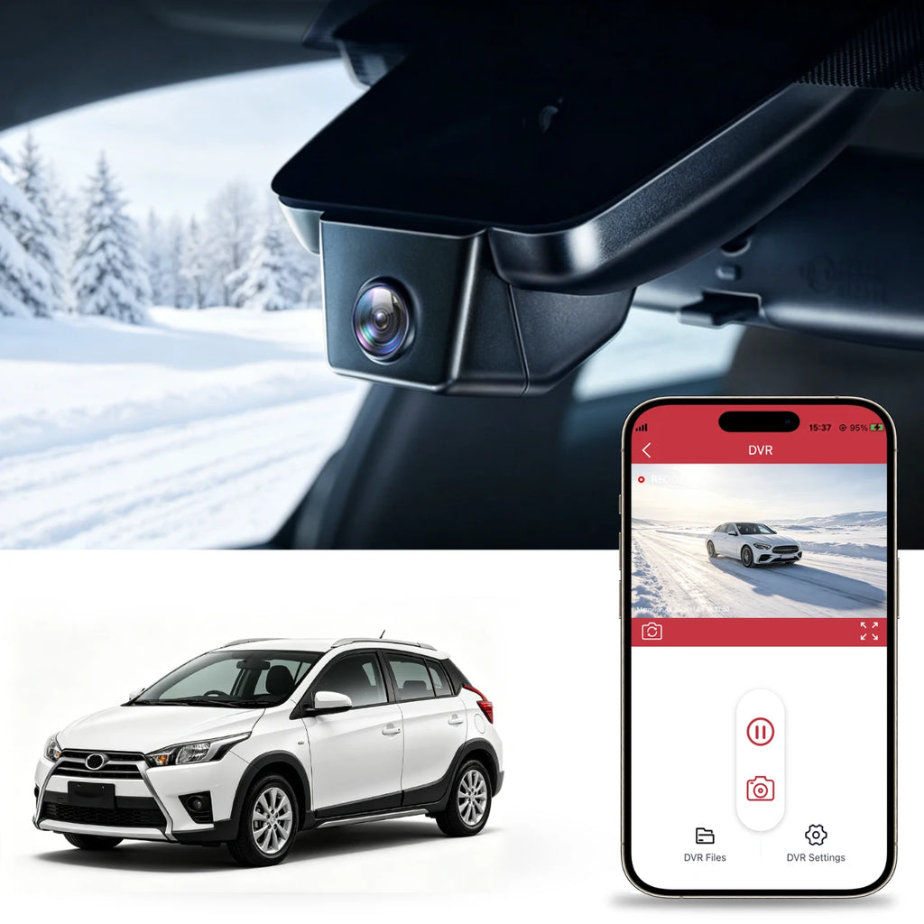 toyota yaris 2020 dash cam install