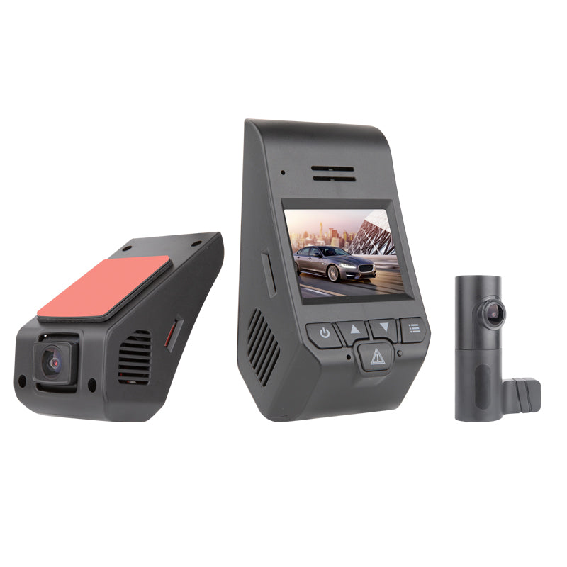 Mercylion A970-2CH Roadcam High-Profile Ver with 1080P, 2" LCD, Front and Rear Record