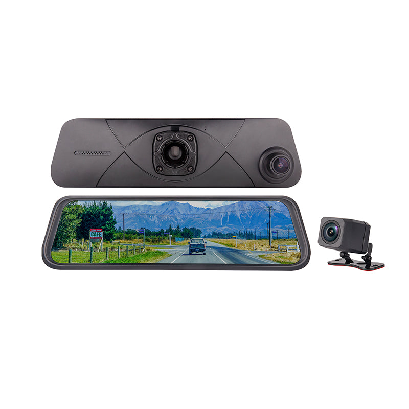 Mercylion M9662 Rearview Mirror Dual Channel Recorder